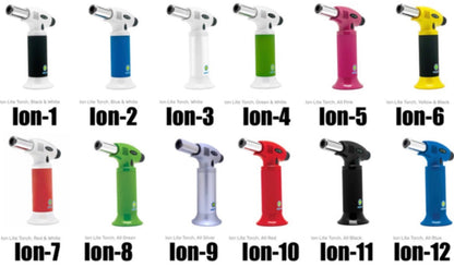 Whip-it Ion Light Single-Flame Torch - 12 Colors [T-IONLT]