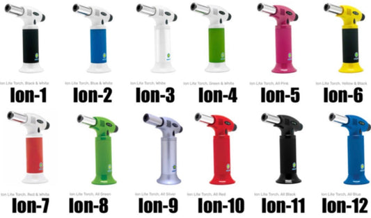 Whip-it Ion Light Single-Flame Torch - 12 Colors [T-IONLT]