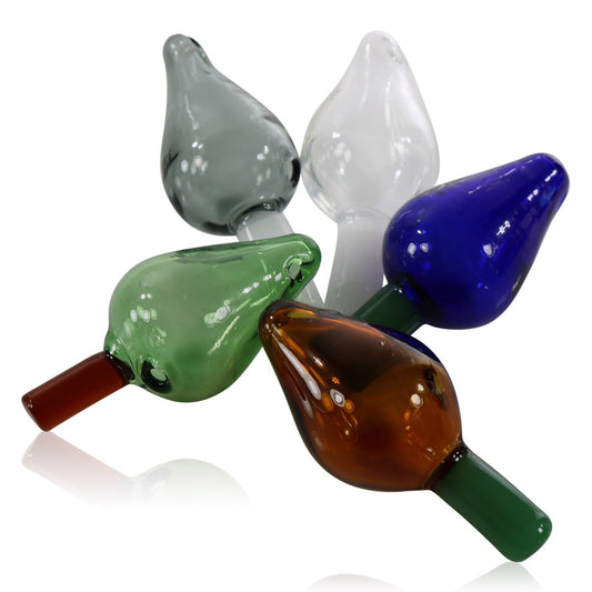#CC8 22mm Glass "Spinner Bulb" Carb Cap (Assorted Colors)