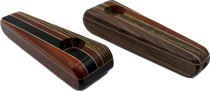 WW American Made 3.4" Wooden Hand Pipe - 29 Styles to Choose From! [HP-W-W-25]