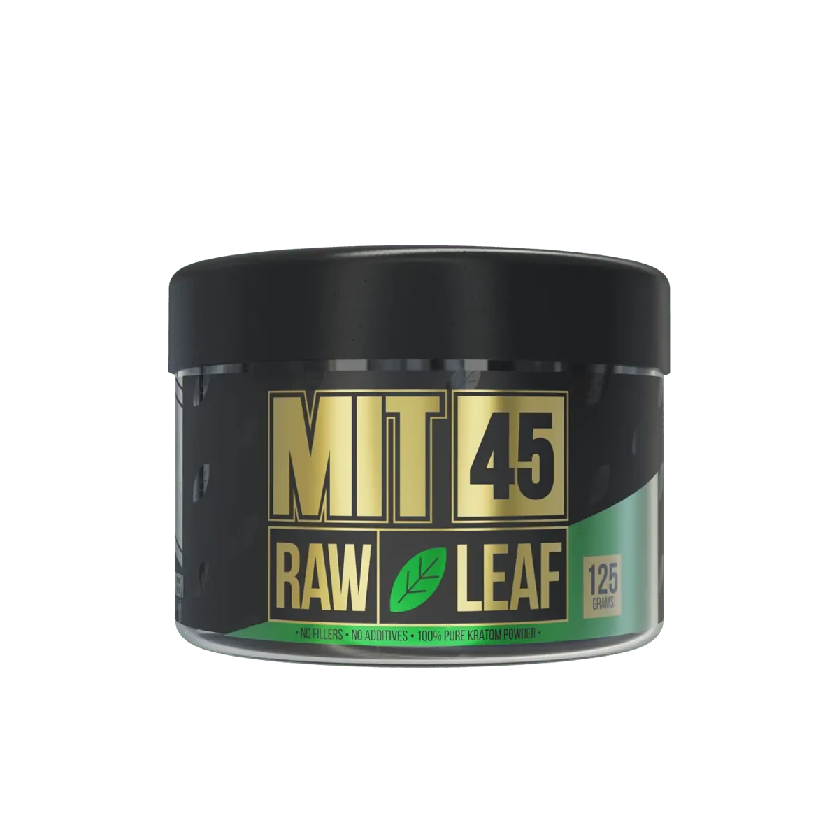 MIT45 RAW Green - 125g Powder or 125 Ct. Caps [K-MIT-RAW-GREEN-125]