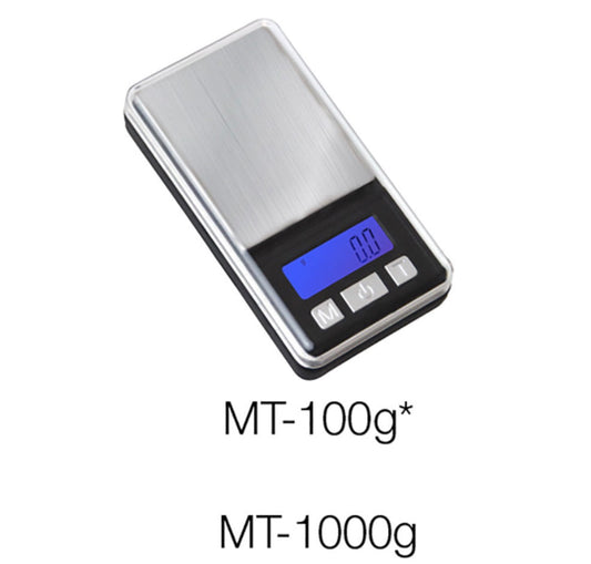 Fuzion MT Series Compact Digital Scales - 100g x 0.01g [MT-100] or 1000g x 0.1g [MT-1000]