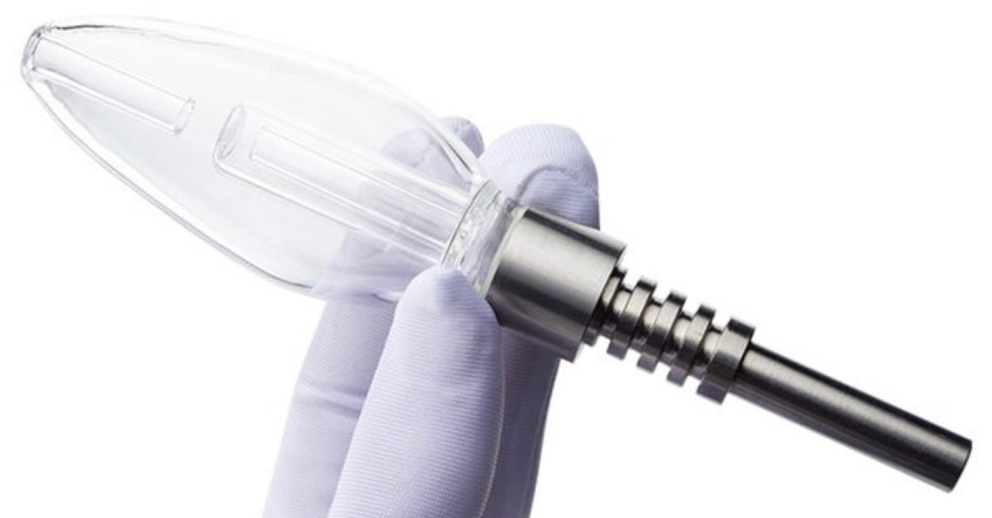 5.5" 510 Threaded Tip Nectar Collector in Gift Box - Now 4 Styles! - Assorted Colors [NC-G-89]