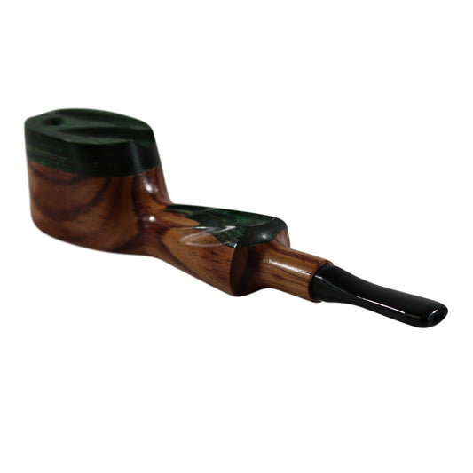 #G3 "THE MILL" 4.5" WOODEN PIPE WITH SWIVEL LID