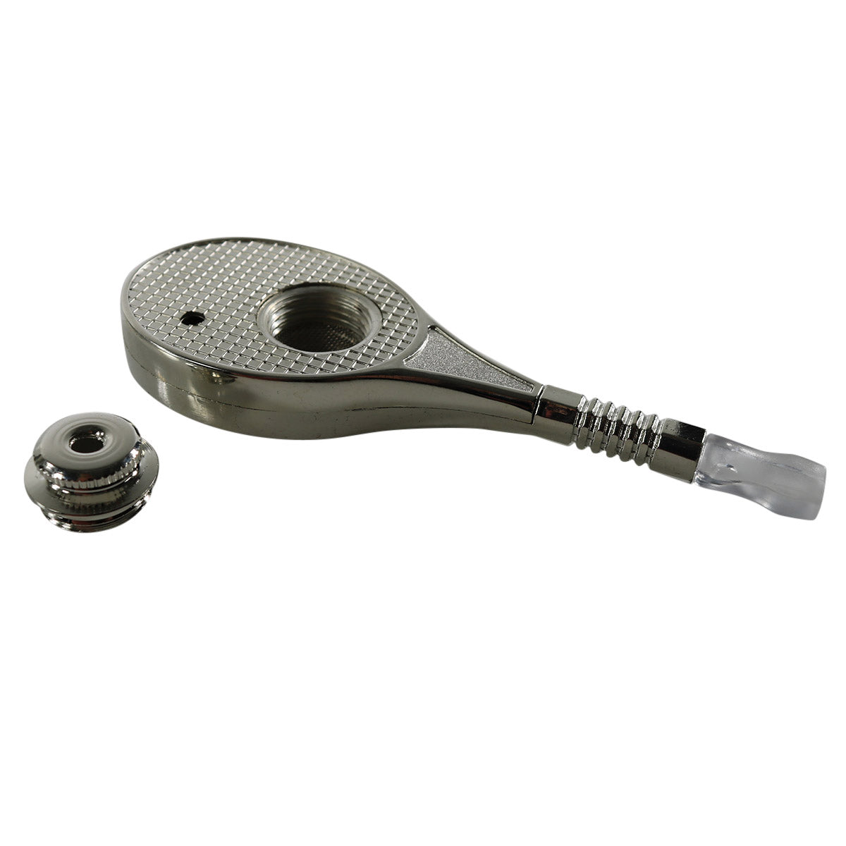 #HP11 4.5" "Tennis Racket" Pipe (Packaged with Extra Tips and Screens)