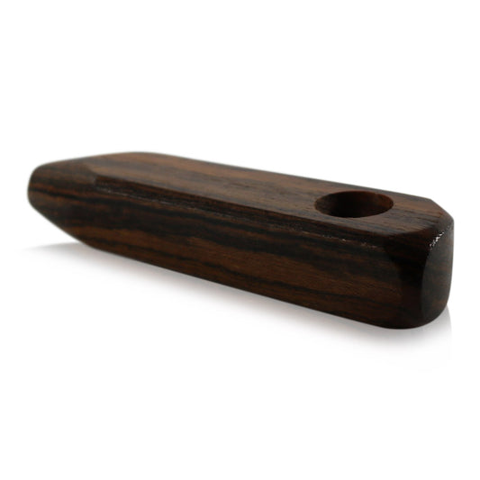 WOOD WORKS 3.5" WOODEN SMOKING PIPE MADE WITH EXOTIC HARDWOODS #WW2