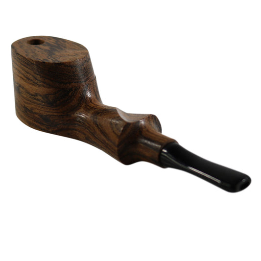 #L34 "THE MILL" 4" WOODEN PIPE WITH SWIVEL LID