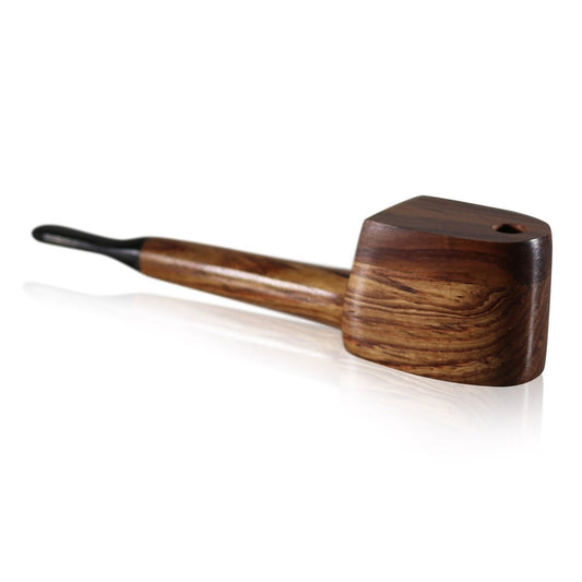 #L72 "THE MILL" 4.5" WOODEN PIPE WITH SWIVEL LID