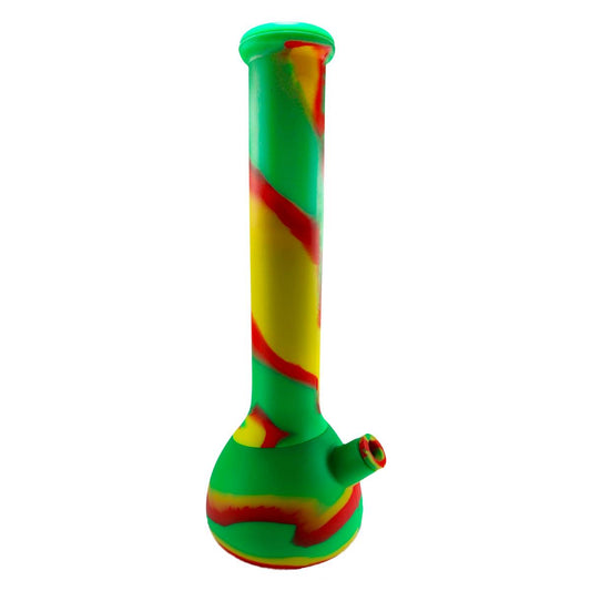 13.5" Straight Tube w/ Bubble Base - Assorted Colors [WP-S-100]