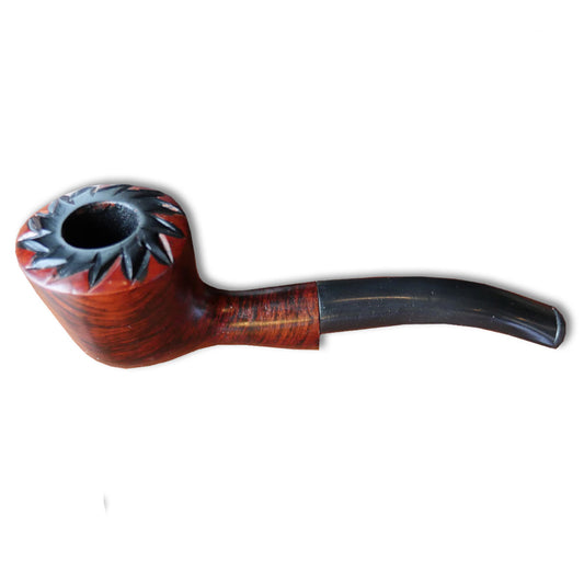 #P44 5.75" Wooden Briar Pipe