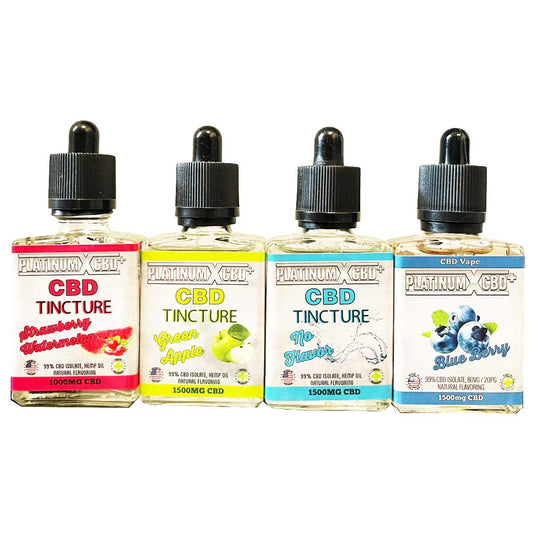 Platinum X Tinctures 500mg - 1,500mg [C-PX-T]