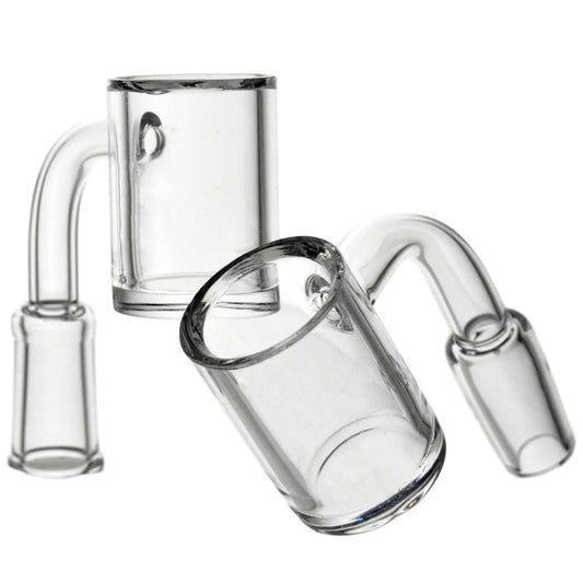 25mm Flat Top Quartz Banger w/ Beveled Edge (Assorted Sizes) #QB25-BEV