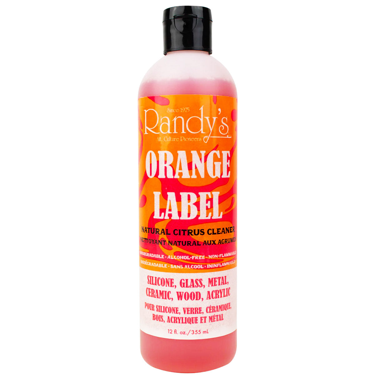 Randy's Orange Label Cleaner, 12 oz. Bottle [R-OL]