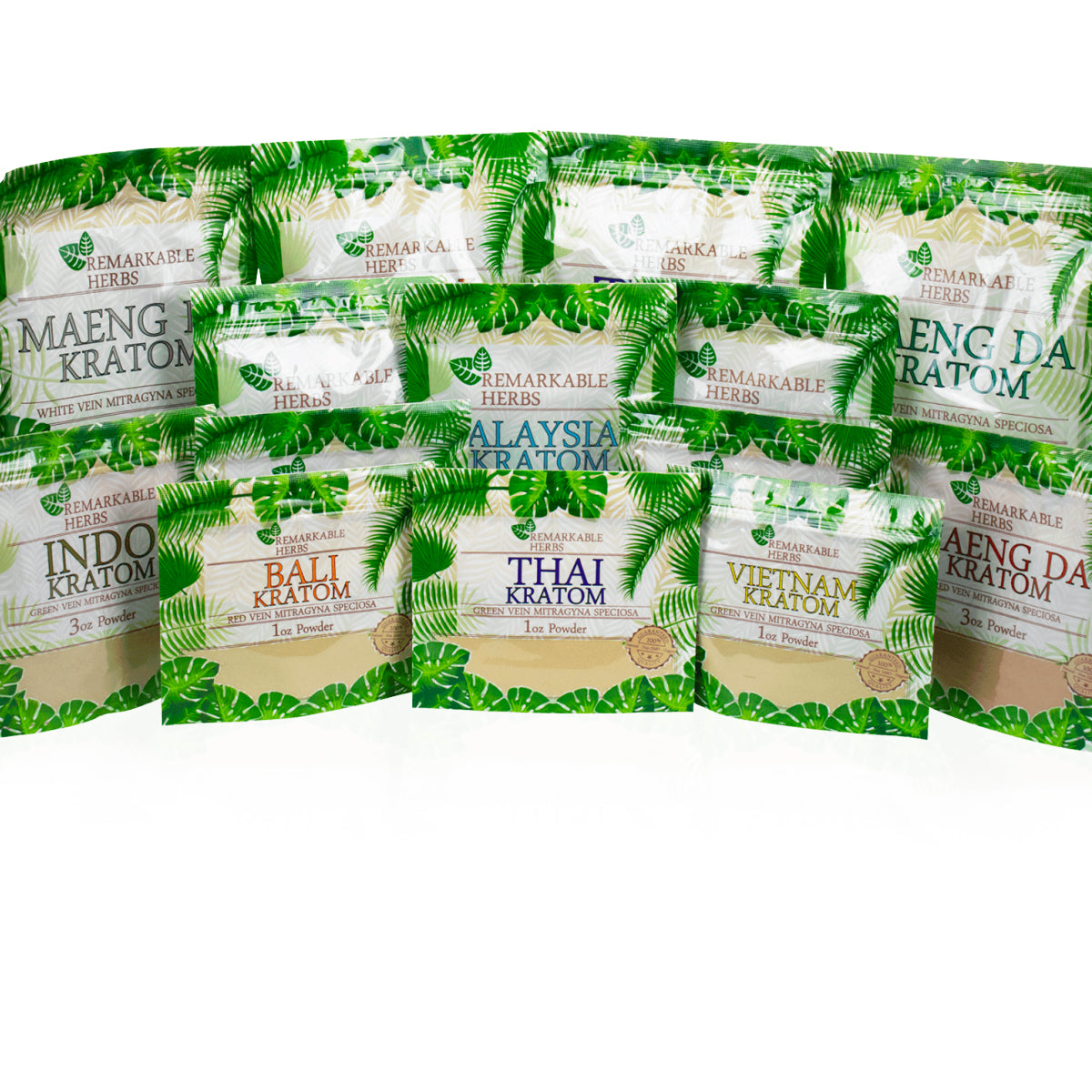 REMARKABLE HERBS - 4 Strains - 1, 3 or 8oz Powder [K-RH]