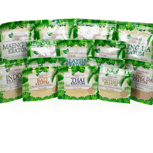 REMARKABLE HERBS - 4 Strains - 1, 3 or 8oz Powder [K-RH]