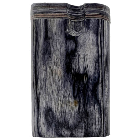 3.25" Black Wood Dugout w/ Swivel Lid & Poker [TT-200B]