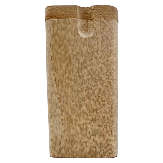 4" Light Wood Dugout w/ Swivel Lid [TT-201W]