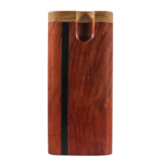 #TT15S/TT16S "The Mill" Vermillion Dugout with Swivel Top and Inlay (Large or Small)