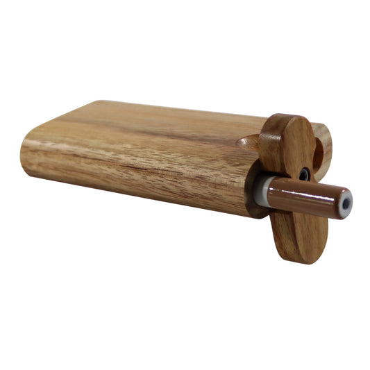 #TT1S/TT2S "The Mill" Mahogany Dugout with Swivel Top (Large or Small)
