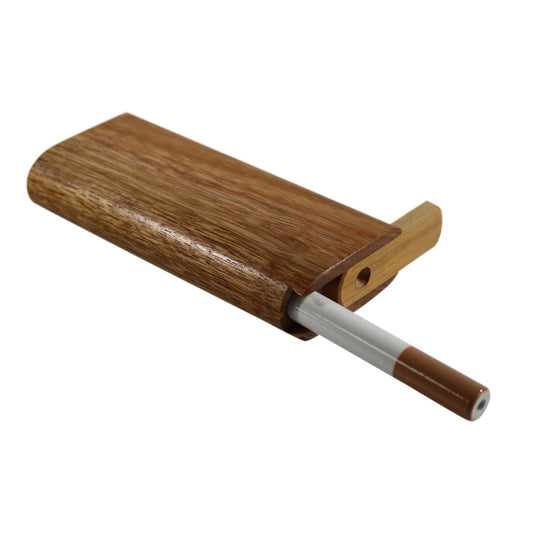 #TT1/TT2 "The Mill" Mahogany Dugout with Slider Top (Large or Small)