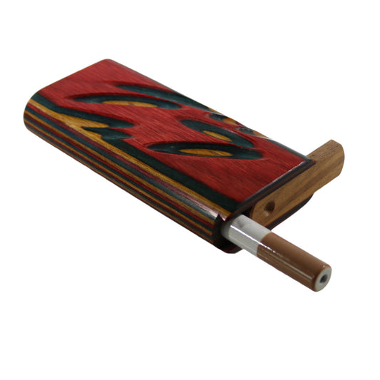 #TT23S/TT24S "The Mill" Sculpted Diamond Wood Dugout with Slider Top (Large or Small)
