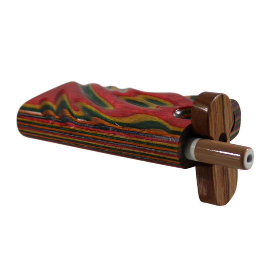 #TT45S/TT46S "The Mill" Sculpted Diamond Wood Dugout with Swivel Top (Large or Small)
