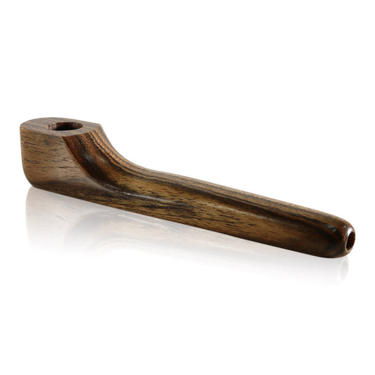 WOOD WORKS 6" WOODEN SMOKING PIPE MADE WITH EXOTIC HARDWOODS #WW20