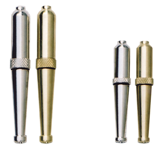 Zeppelin Pipes in Nickel and Brass (2 Sizes)