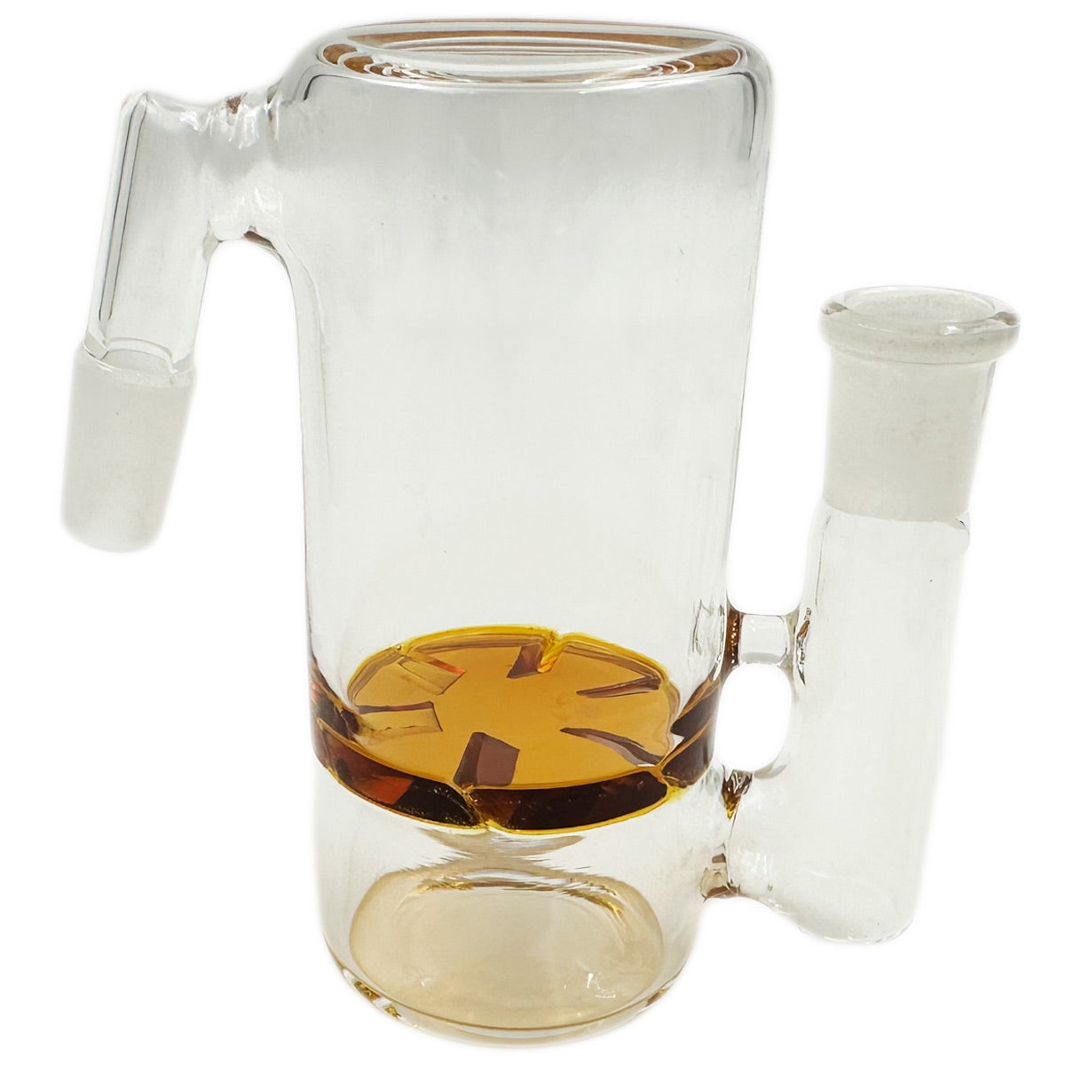 14mm 5” XL Cyclone/Turbine/Tornado Ash Catcher - 14mm 45° or 90° [AC-1B]