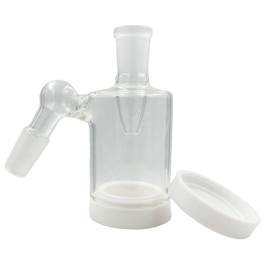 14mm 4.5” XL Reclaim Catcher with Removable Silicone Container - 14mm Male 45° or 90° [AC-20XL]