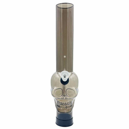 10” Acrylic Water Pipe - Skull Shape - Assorted Colors [WP-A-2]