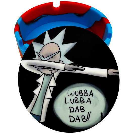 Silicone Burn-Proof Ashtray - Optional Dab Mat - Now in 10 Prints! [ASH-1 & ASH-5]
