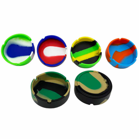 Round Burn-Proof Silicone Ashtray [ASH-5]