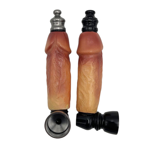 3.75" Hand Painted Creature Pipe - PP [HP-C-69]