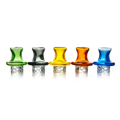 30mm Cyclone Riptide Turbine Spinner Carb Cap - Assorted Colors [CC-G-12C]