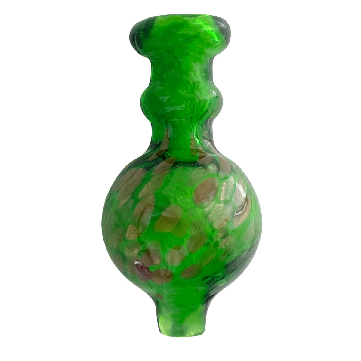 29mm Directional Glass Bubble Carb Cap w/ Gold - Assorted Colors [CC-G-58]