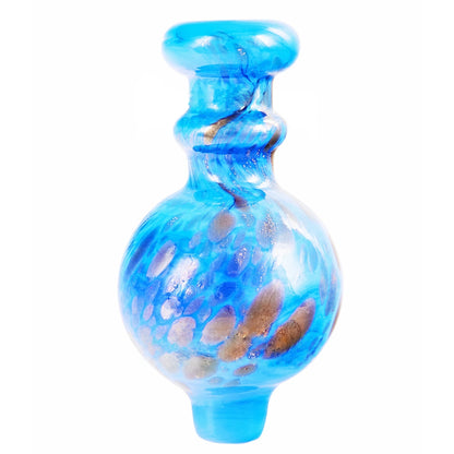 29mm Directional Glass Bubble Carb Cap w/ Gold - Assorted Colors [CC-G-58]