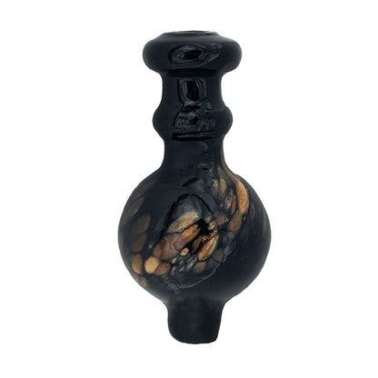 29mm Directional Glass Bubble Carb Cap w/ Gold - Assorted Colors [CC-G-58]