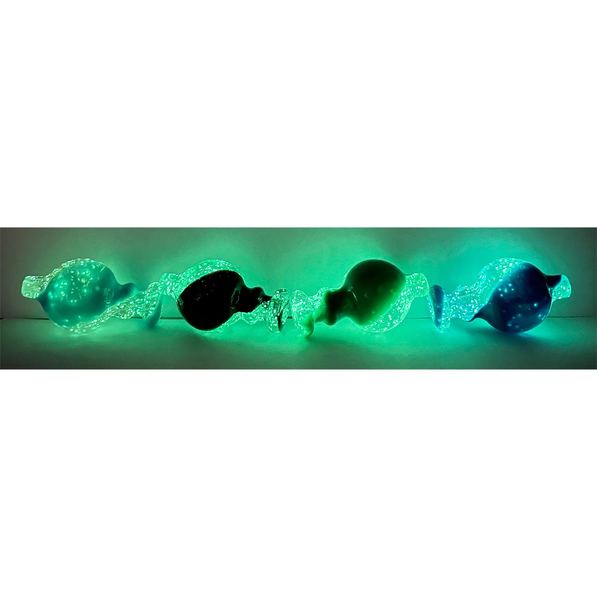 27mm Glow-in-the-Dark Bubble Carb Cap - Assorted Colors [CC-G-65]