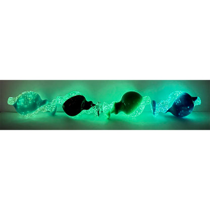27mm Glow-in-the-Dark Bubble Carb Cap - Assorted Colors [CC-G-65]