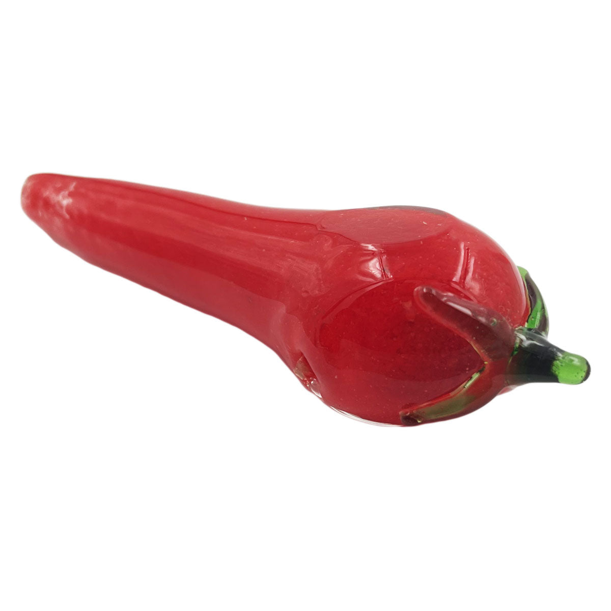 5" Glass Pepper Hand Pipe - Assorted Colors [HP-G-190]