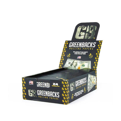 Greenbacks Organic King Size Hundred Dollar Bill Rolling Papers w/ Tips [GBACK-RP-1]