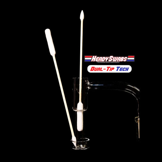 Heady Swabs 6" Dual Tip Tech 50 Count [HS-1A]