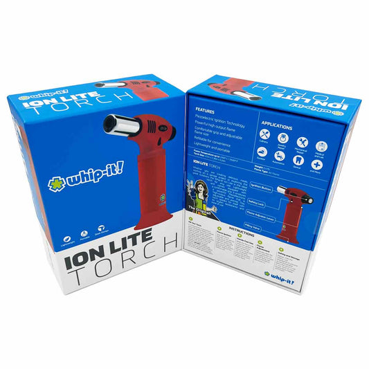Whip-it Ion Light Single-Flame Torch - 12 Colors [T-IONLT]