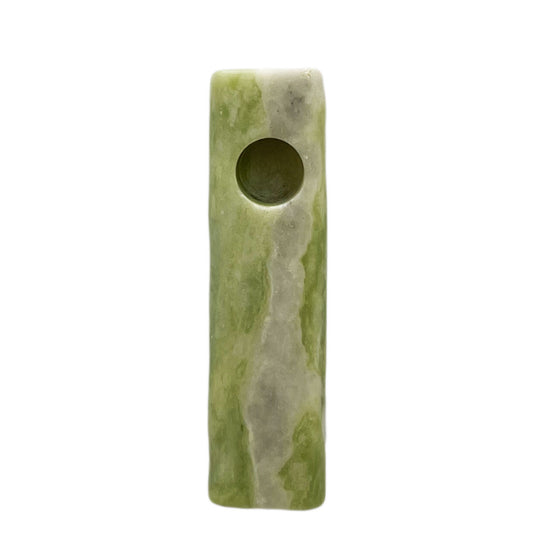 3" Jade Rectangular Hand Pipe [HP-J-16]