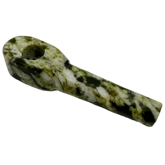 3.75 - 4.25" Jade Hand Pipe [HP-J-17]