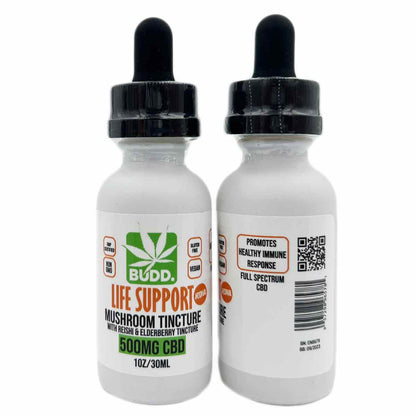Budd. Mushroom Tinctures - 4 Varieties & New Formula! +500mg [C-B-M]
