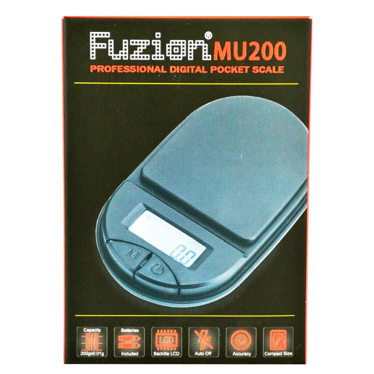 Fuzion MU Series Digital Scale - 200g x 0.01g [MU-200]