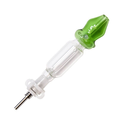 8" 14mm Glass Nectar Collector Set- Gift Box - Assorted Colors [NC-G-72]