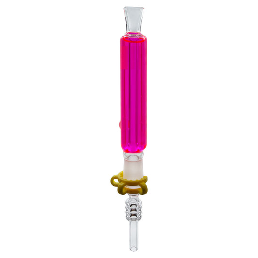 8" 14mm Dual-Use Freezable UV Reflective Nectar Collector & Hand Pipe Set [NC-G-84]